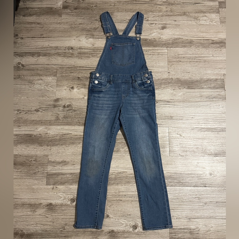 Levi's Blue Denim Kids girls Overalls